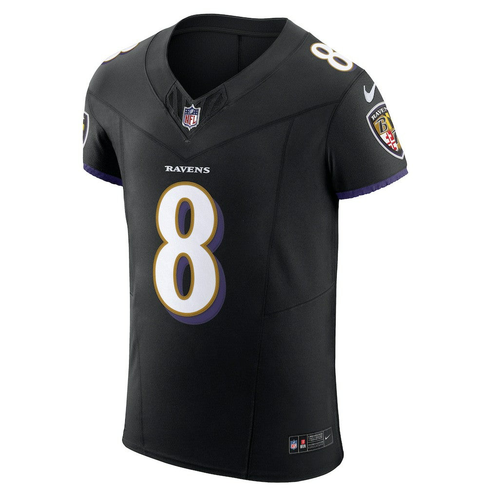Lamar Jackson Baltimore Ravens Alternate Vapor F.U.S.E. Elite Jersey - Black outlet