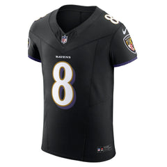 Lamar Jackson Baltimore Ravens Alternate Vapor F.U.S.E. Elite Jersey - Black outlet