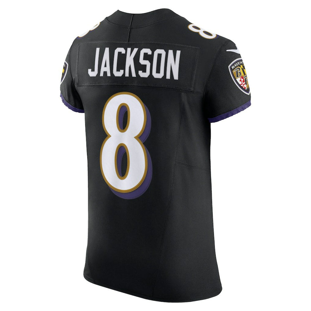 Lamar Jackson Baltimore Ravens Alternate Vapor F.U.S.E. Elite Jersey - Black outlet