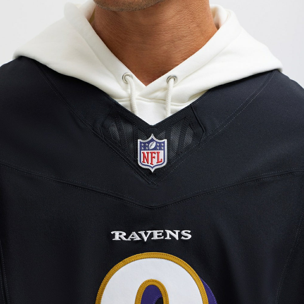 Lamar Jackson Baltimore Ravens Alternate Vapor F.U.S.E. Elite Jersey - Black outlet