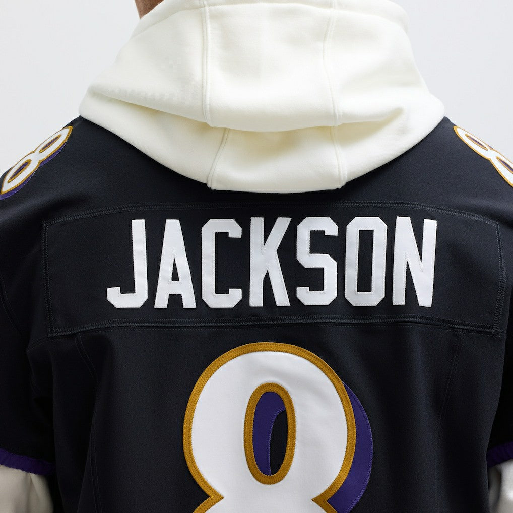 Lamar Jackson Baltimore Ravens Alternate Vapor F.U.S.E. Elite Jersey - Black outlet
