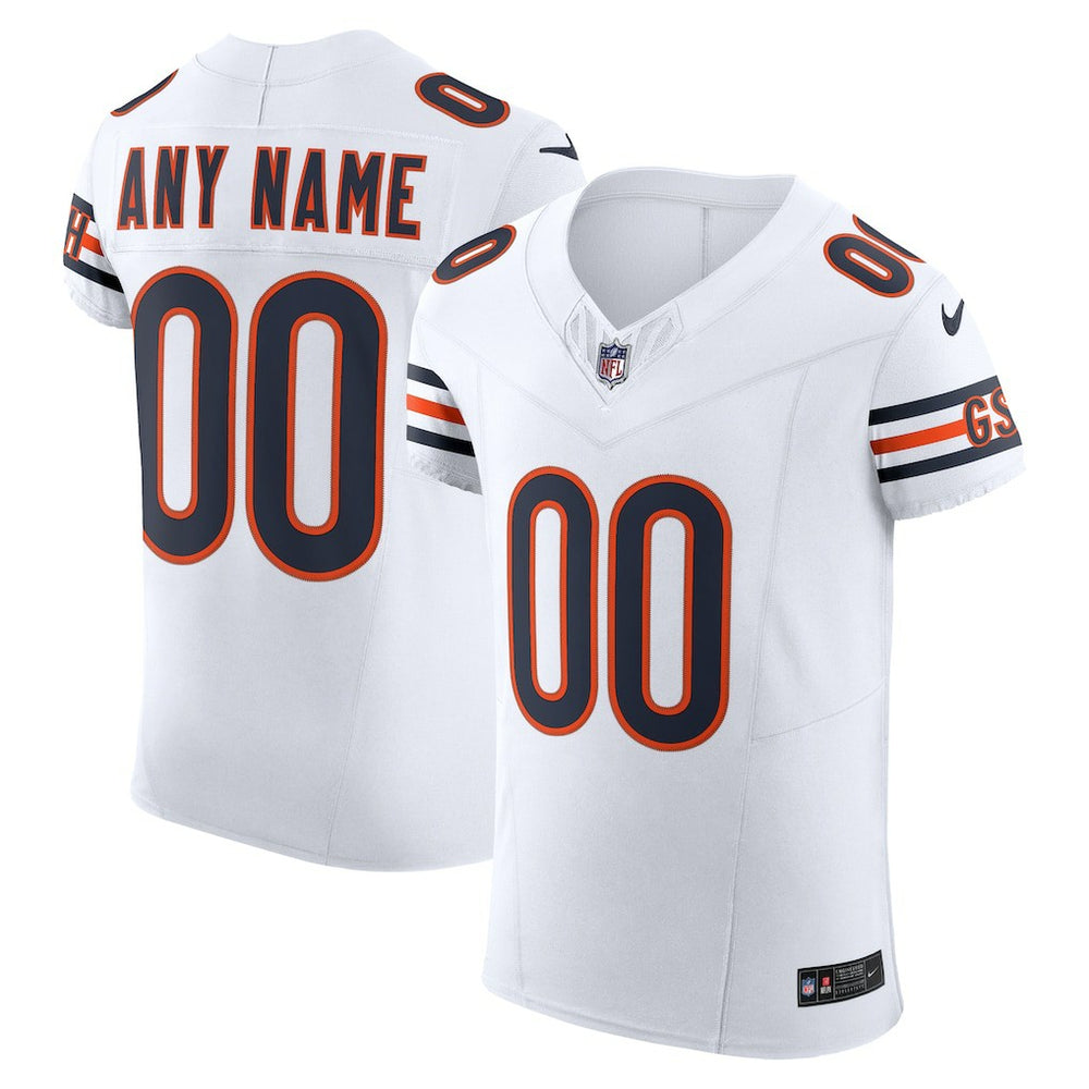 Chicago Bears Vapor F.U.S.E. Elite Custom Jersey - White outlet