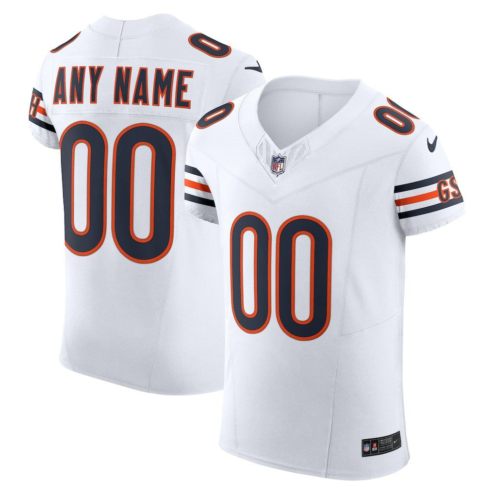 Chicago Bears Vapor F.U.S.E. Elite Custom Jersey - White outlet