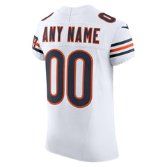 Chicago Bears Vapor F.U.S.E. Elite Custom Jersey - White outlet