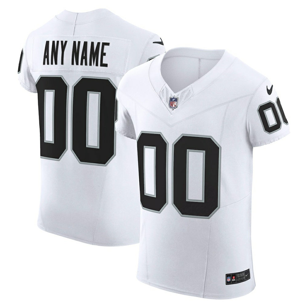 Las Vegas Raiders Vapor F.U.S.E. Elite Custom Jersey - White for sale