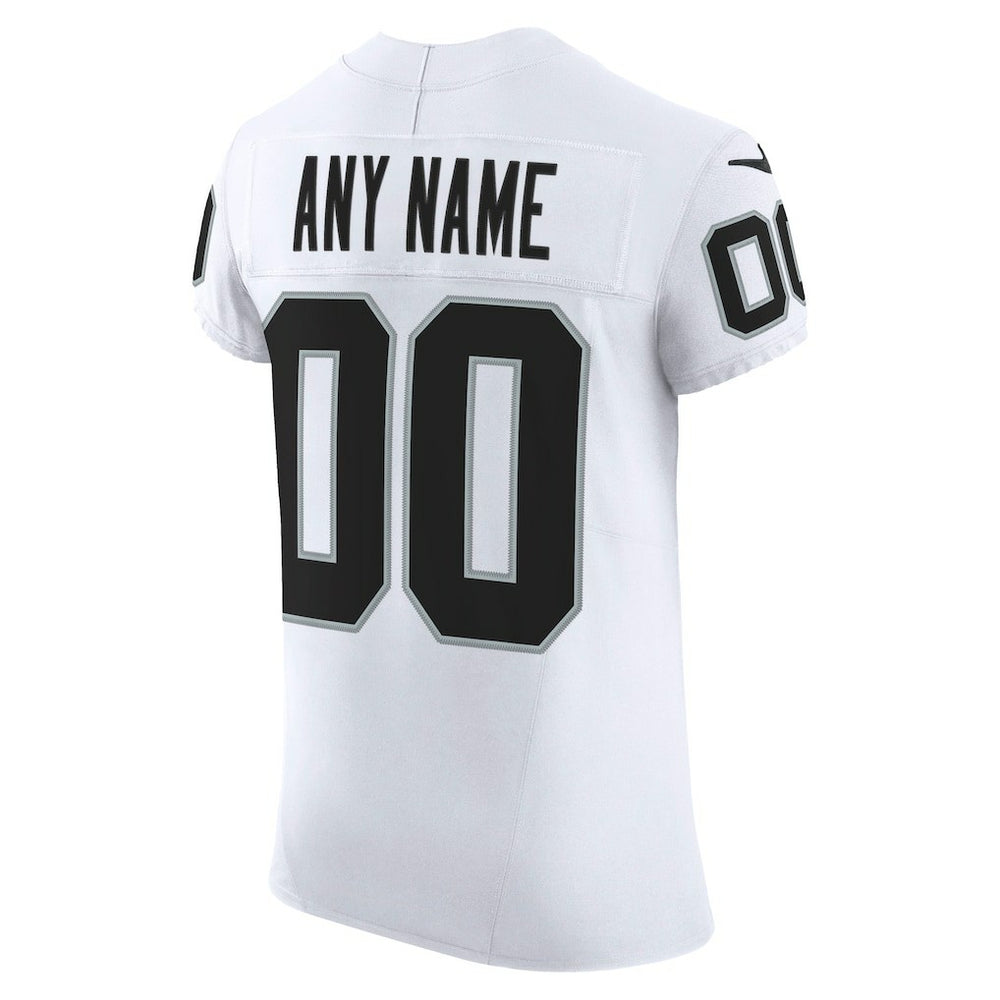 Las Vegas Raiders Vapor F.U.S.E. Elite Custom Jersey - White for sale