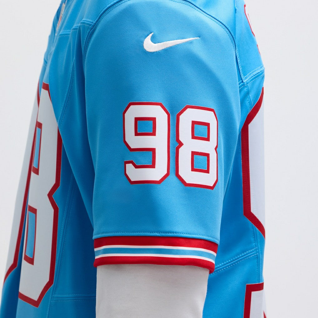 Jeffery Simmons Tennessee Titans Vapor F.U.S.E. Limited Jersey - Light Blue online