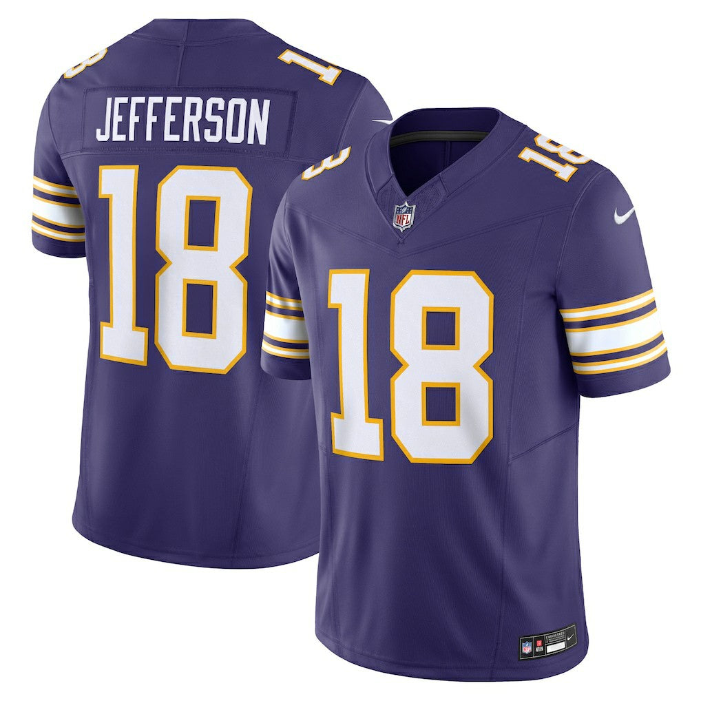 Justin Jefferson Minnesota Vikings Vapor F.U.S.E. Limited Jersey - Purple cheap