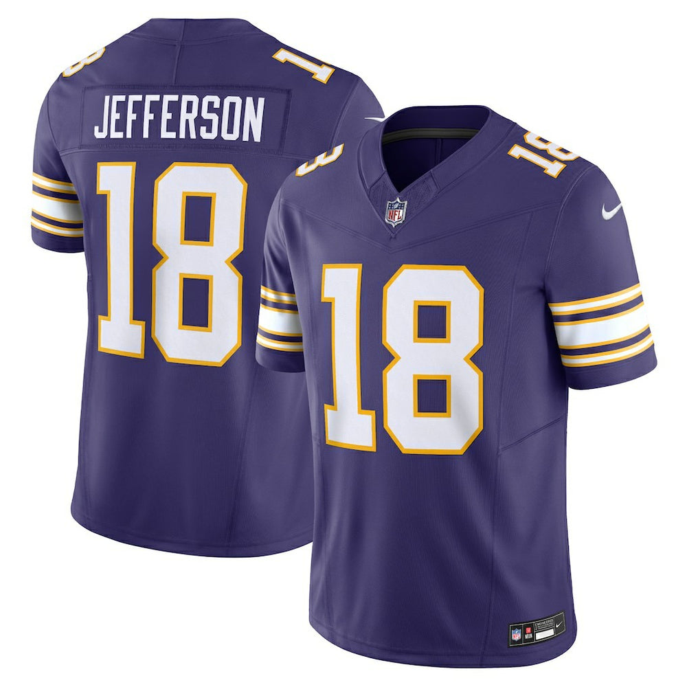 Justin Jefferson Minnesota Vikings Vapor F.U.S.E. Limited Jersey - Purple cheap