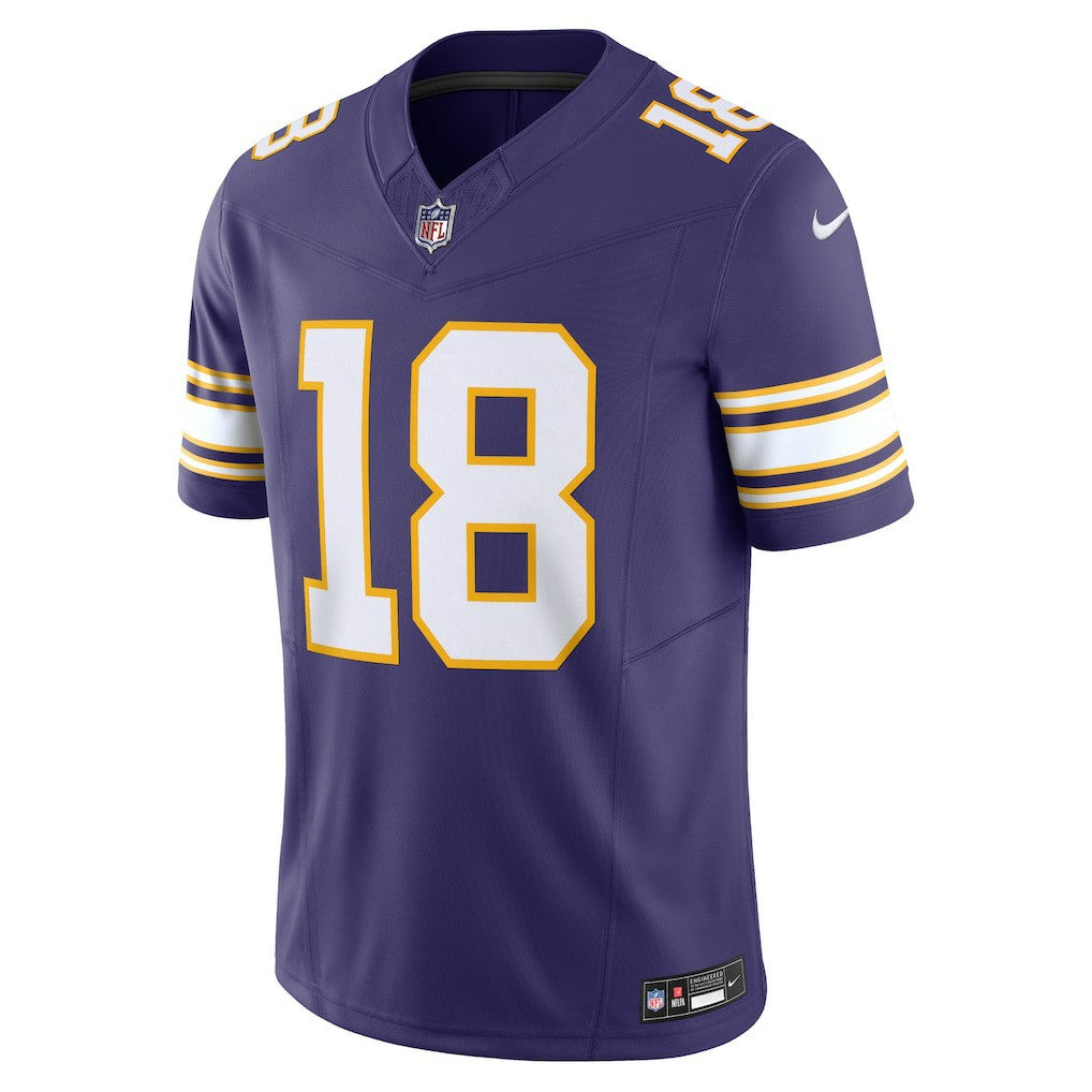Justin Jefferson Minnesota Vikings Vapor F.U.S.E. Limited Jersey - Purple cheap