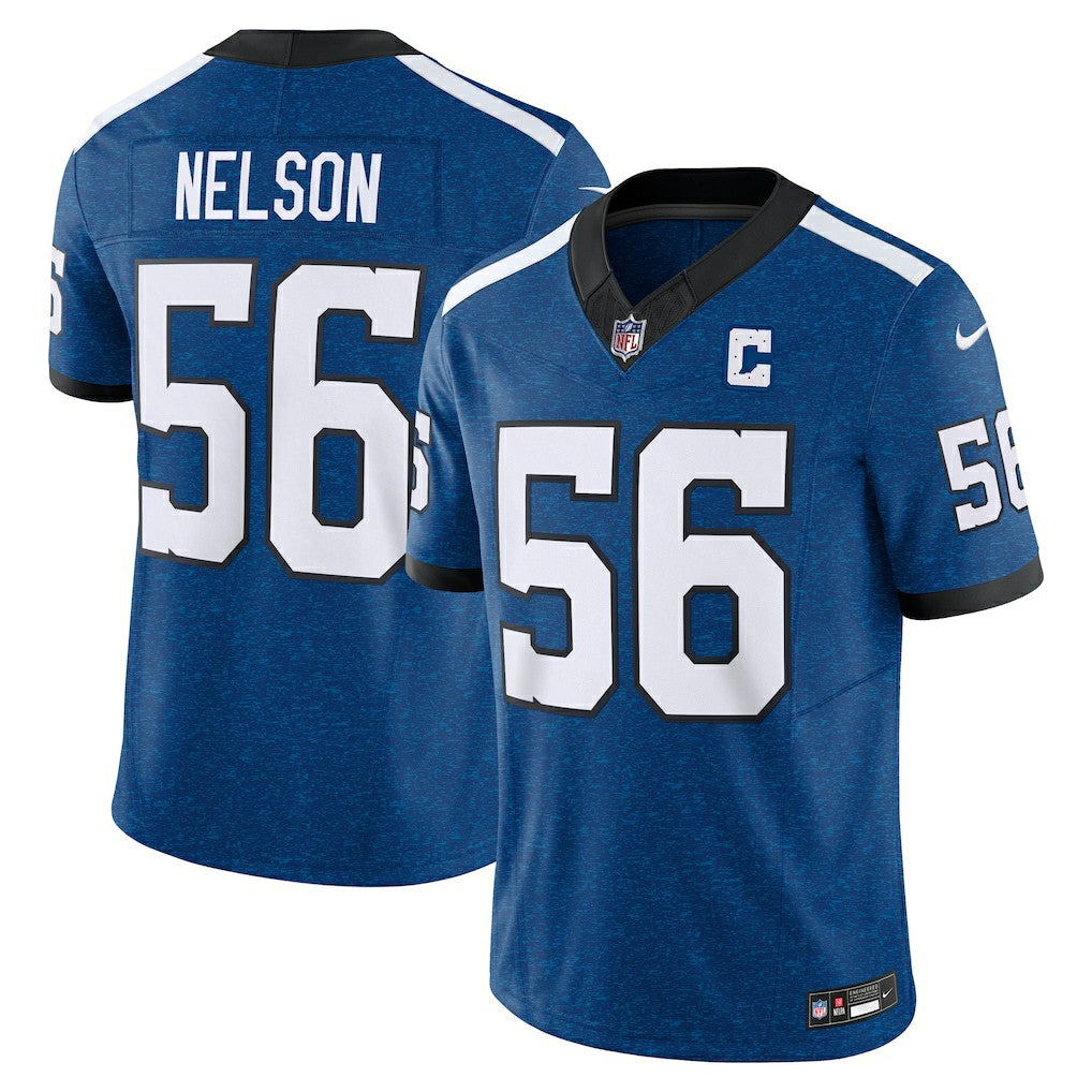 Quenton Nelson Indianapolis Colts Vapor F.U.S.E. Limited Jersey - Blue for sale