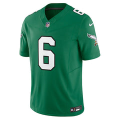 DeVonta Smith Philadelphia Eagles Vapor F.U.S.E. Limited Jersey - Kelly Green online