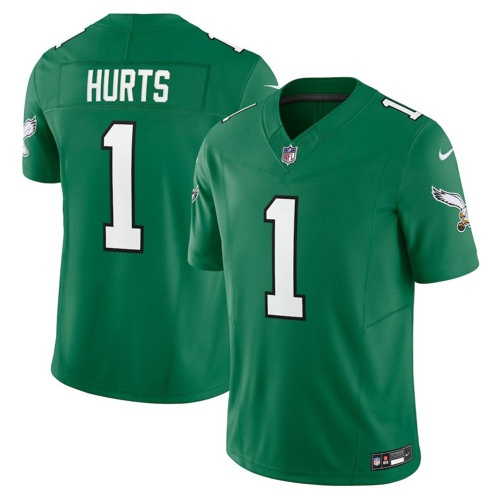 Jalen Hurts Philadelphia Eagles Vapor F.U.S.E. Limited Jersey - Kelly Green for sale