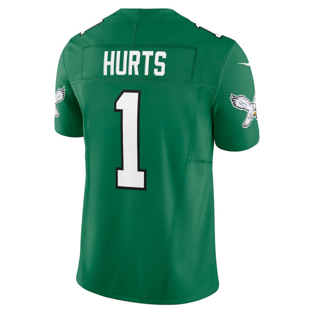 Jalen Hurts Philadelphia Eagles Vapor F.U.S.E. Limited Jersey - Kelly Green for sale