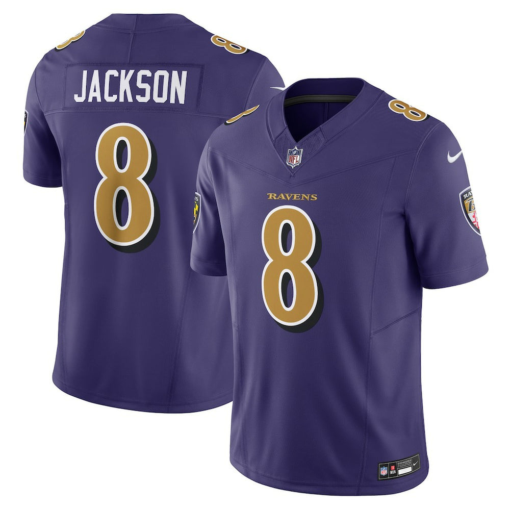 Lamar Jackson Baltimore Ravens Vapor F.U.S.E. Limited Jersey - Purple for sale