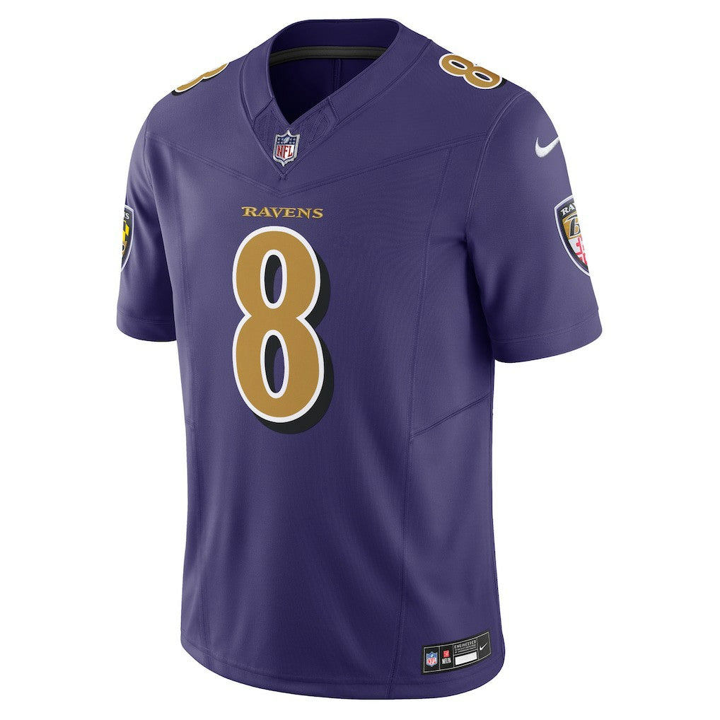 Lamar Jackson Baltimore Ravens Vapor F.U.S.E. Limited Jersey - Purple for sale