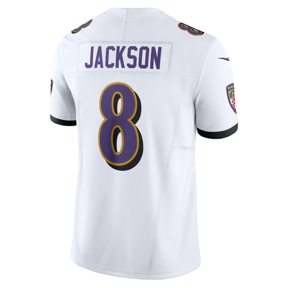 Lamar Jackson Baltimore Ravens Vapor F.U.S.E. Limited Jersey - White cheap