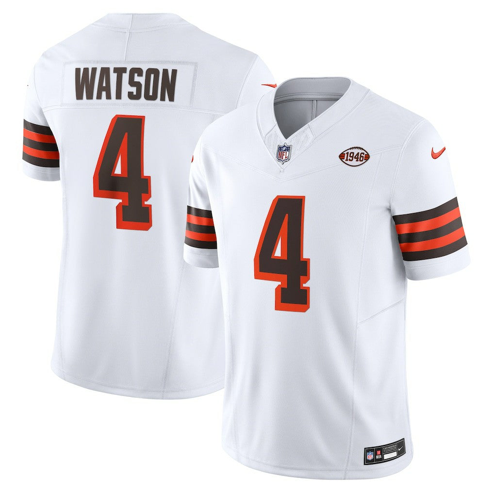 Deshaun Watson Cleveland Browns Vapor F.U.S.E. Limited Jersey - White on sale