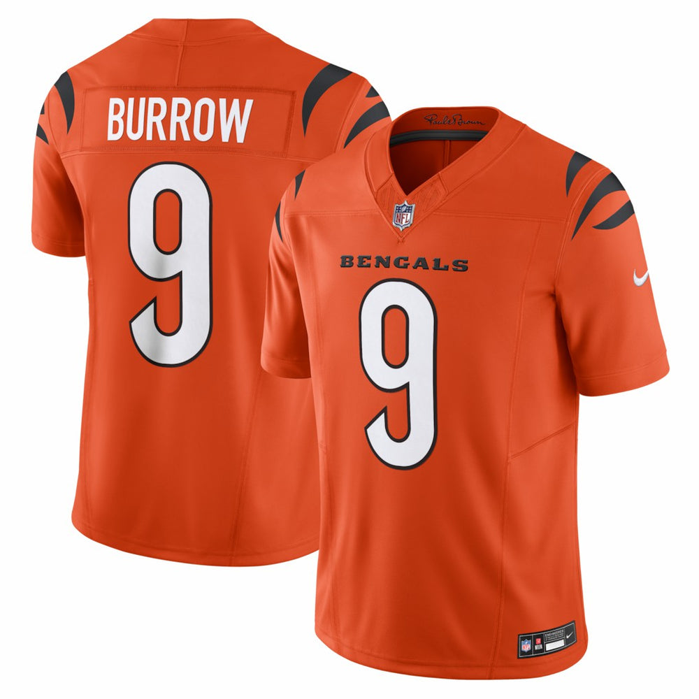 Joe Burrow Cincinnati Bengals Vapor F.U.S.E. Limited Jersey - Orange sale