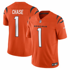 Ja'Marr Chase Cincinnati Bengals Vapor F.U.S.E. Limited Jersey - Orange online
