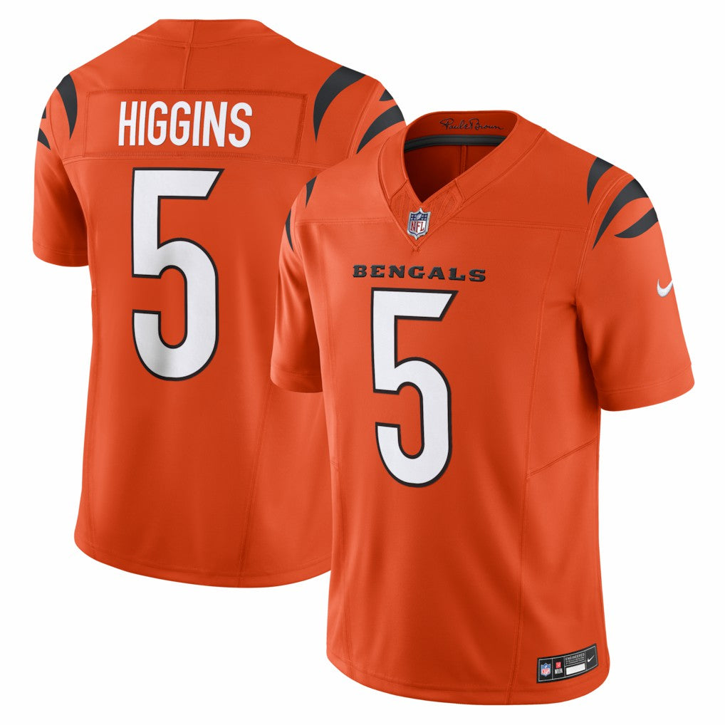 Tee Higgins Cincinnati Bengals Vapor F.U.S.E. Limited Jersey - Orange for sale
