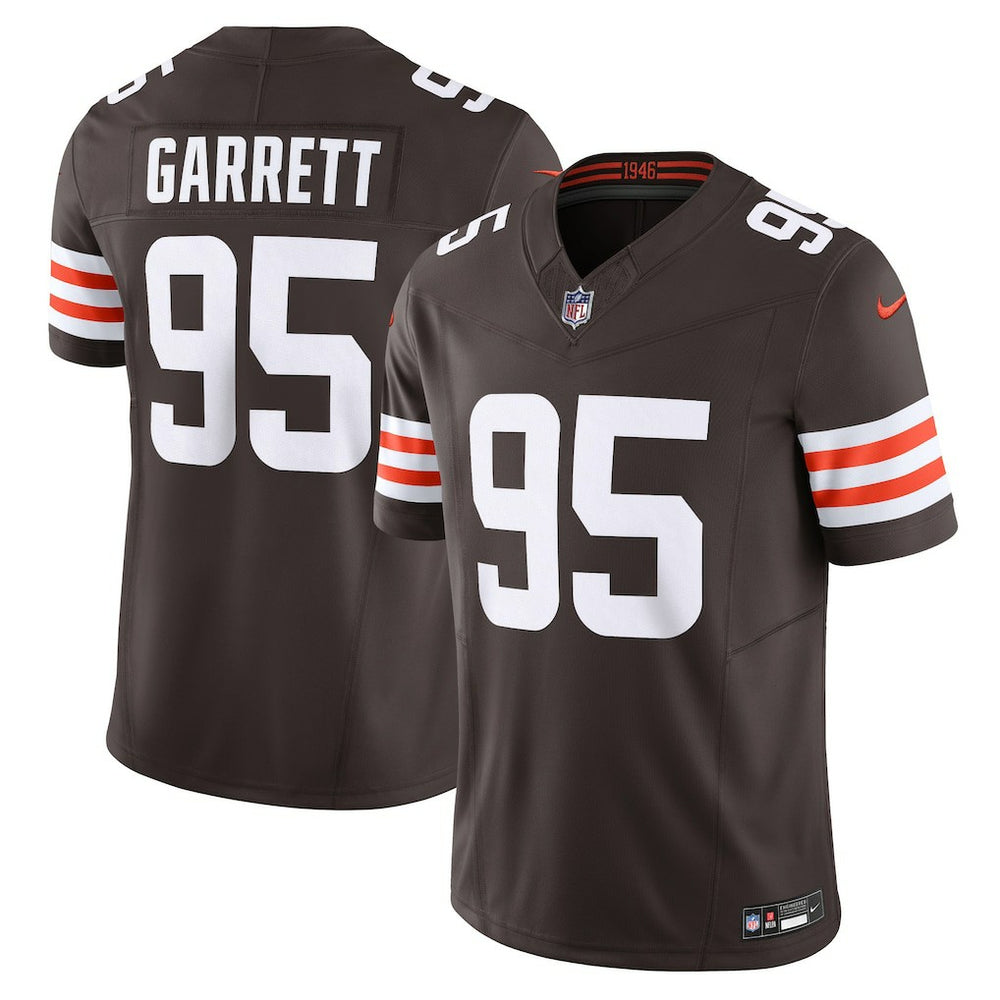 Myles Garrett Cleveland Browns Vapor F.U.S.E. Limited Jersey - Brown on sale