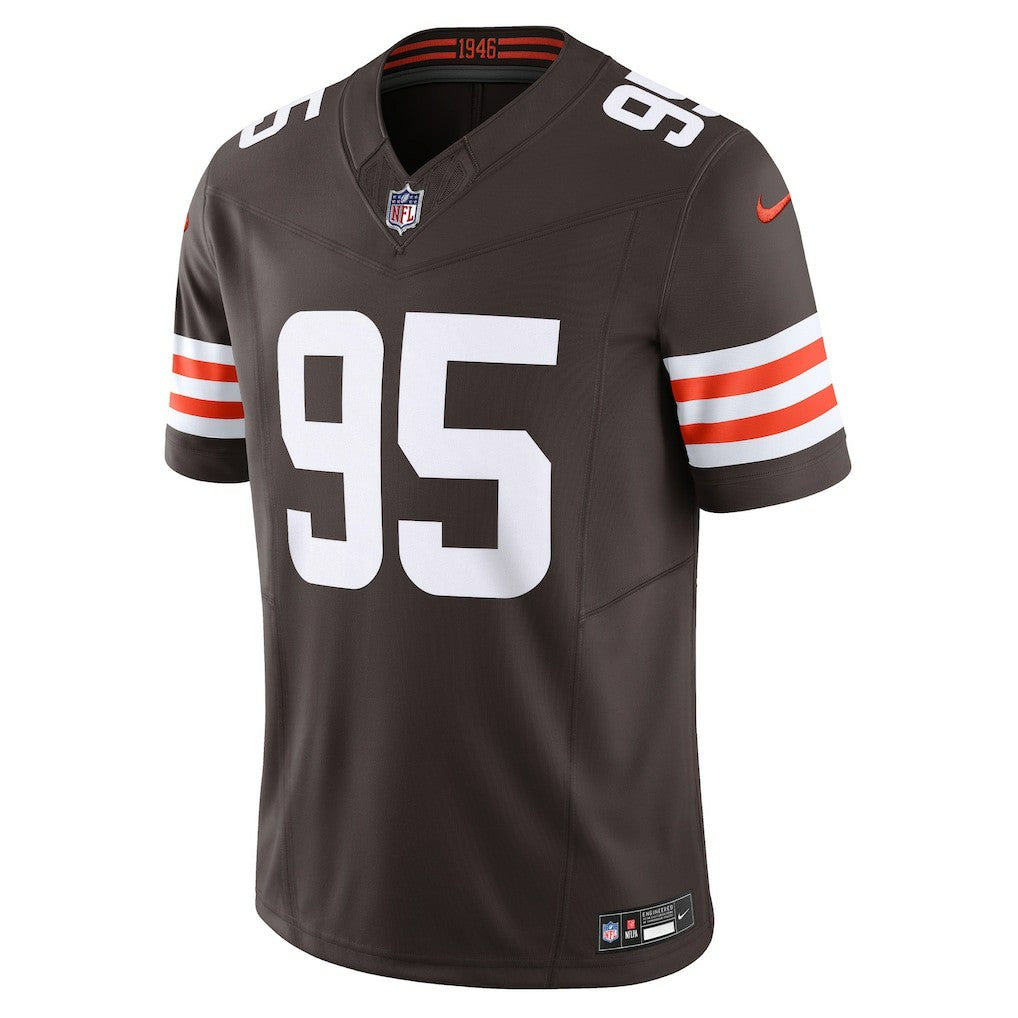 Myles Garrett Cleveland Browns Vapor F.U.S.E. Limited Jersey - Brown on sale