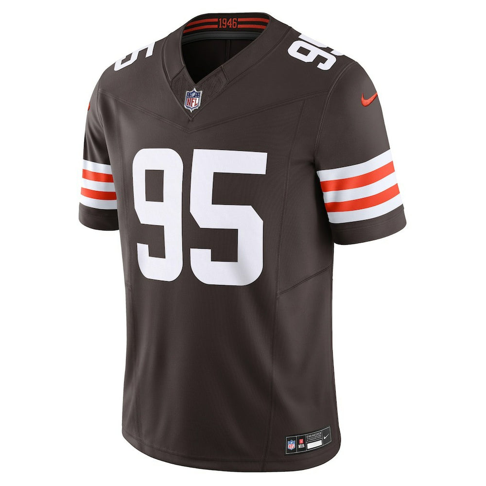 Myles Garrett Cleveland Browns Vapor F.U.S.E. Limited Jersey - Brown on sale