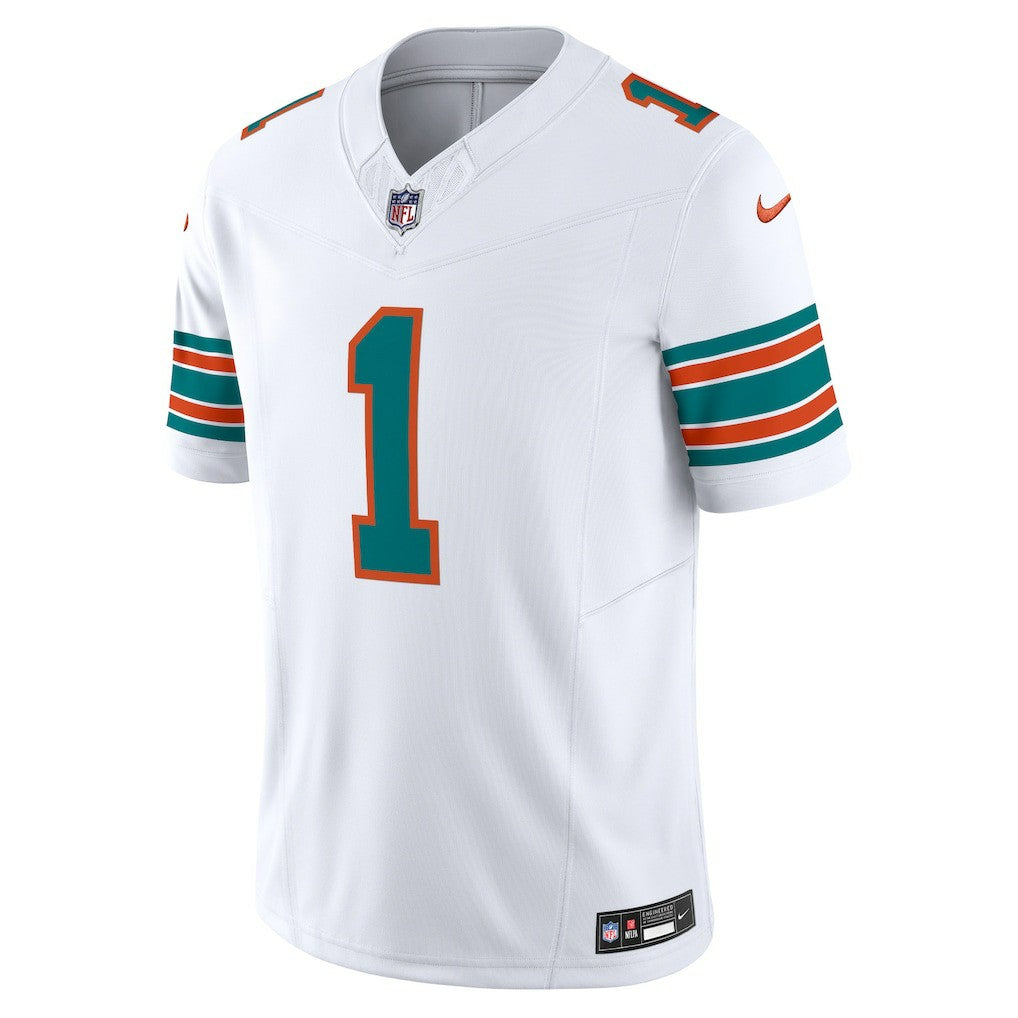 Tua Tagovailoa Miami Dolphins Vapor F.U.S.E. Limited Jersey - White sale