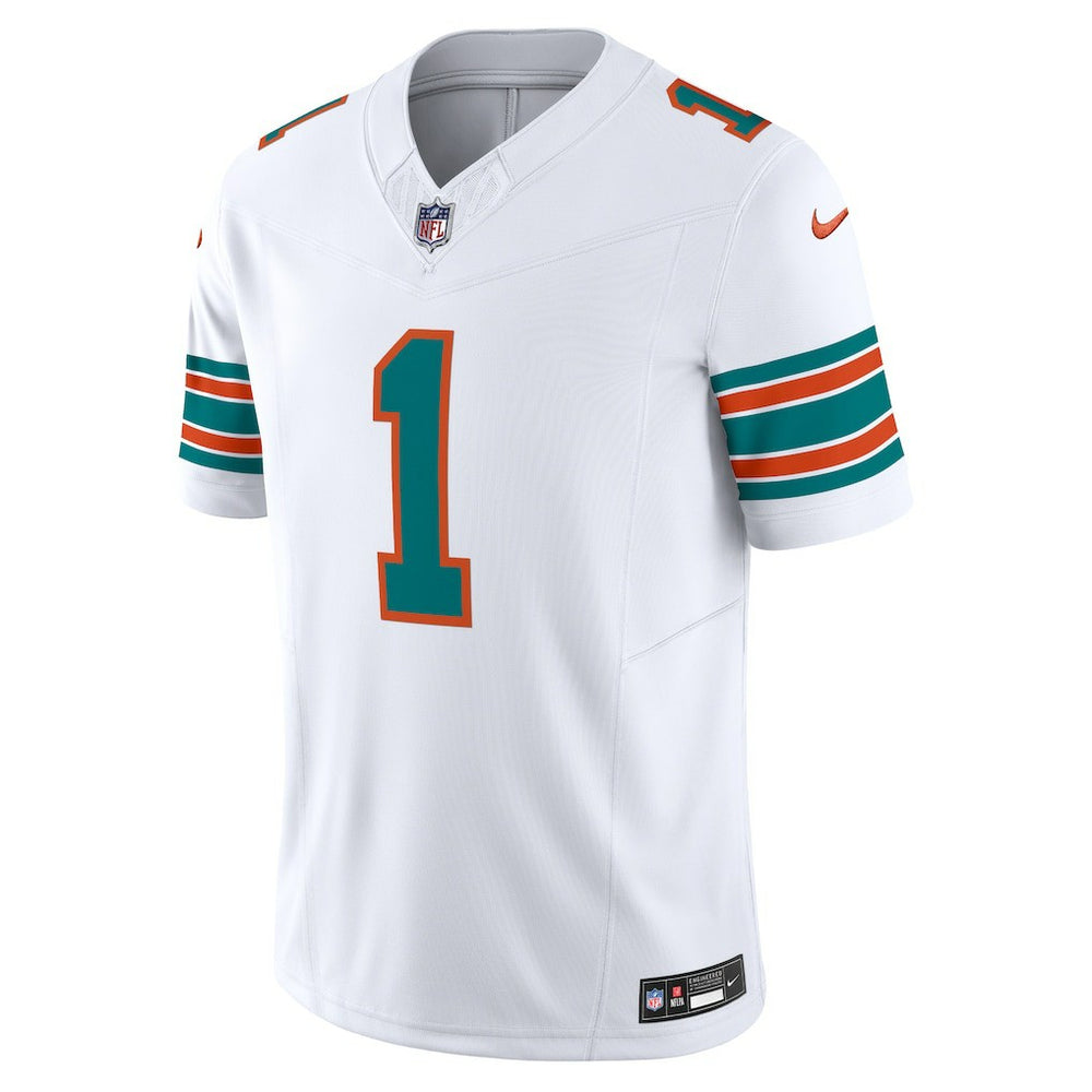 Tua Tagovailoa Miami Dolphins Vapor F.U.S.E. Limited Jersey - White sale