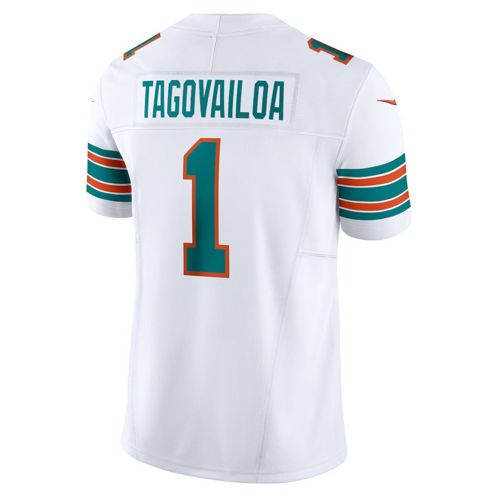 Tua Tagovailoa Miami Dolphins Vapor F.U.S.E. Limited Jersey - White sale