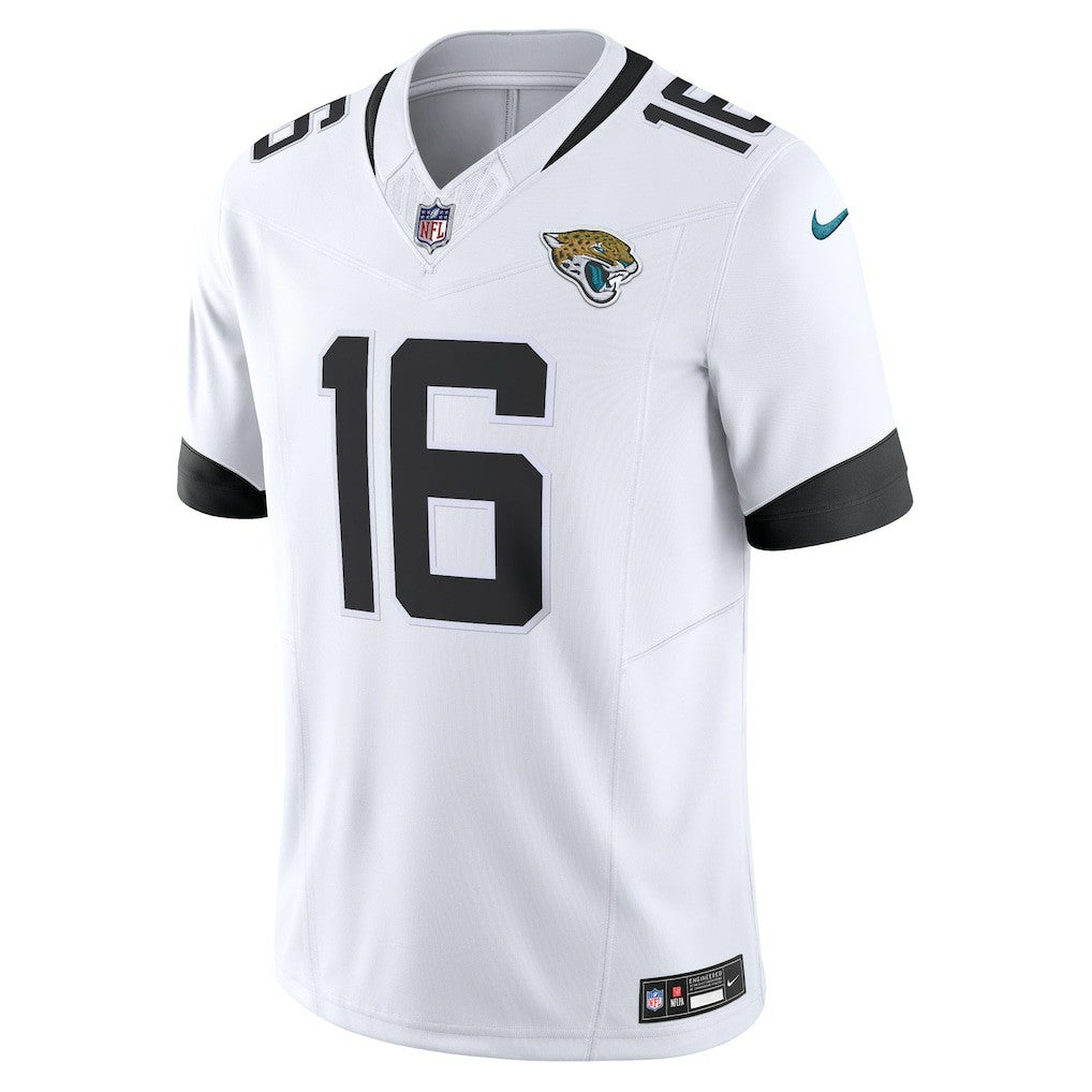 Trevor Lawrence Jacksonville Jaguars Vapor F.U.S.E. Limited Jersey - White discount