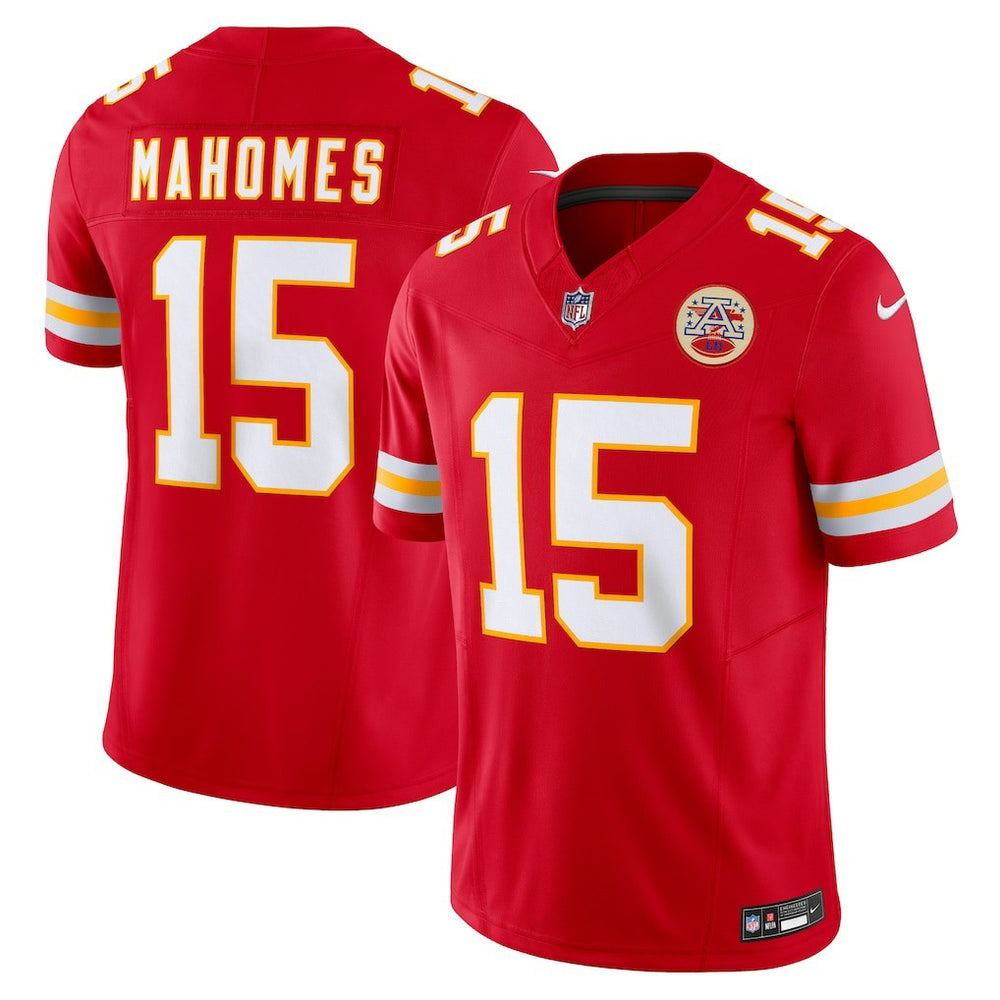 Patrick Mahomes Kansas City Chiefs Vapor F.U.S.E. Limited Jersey - Red online
