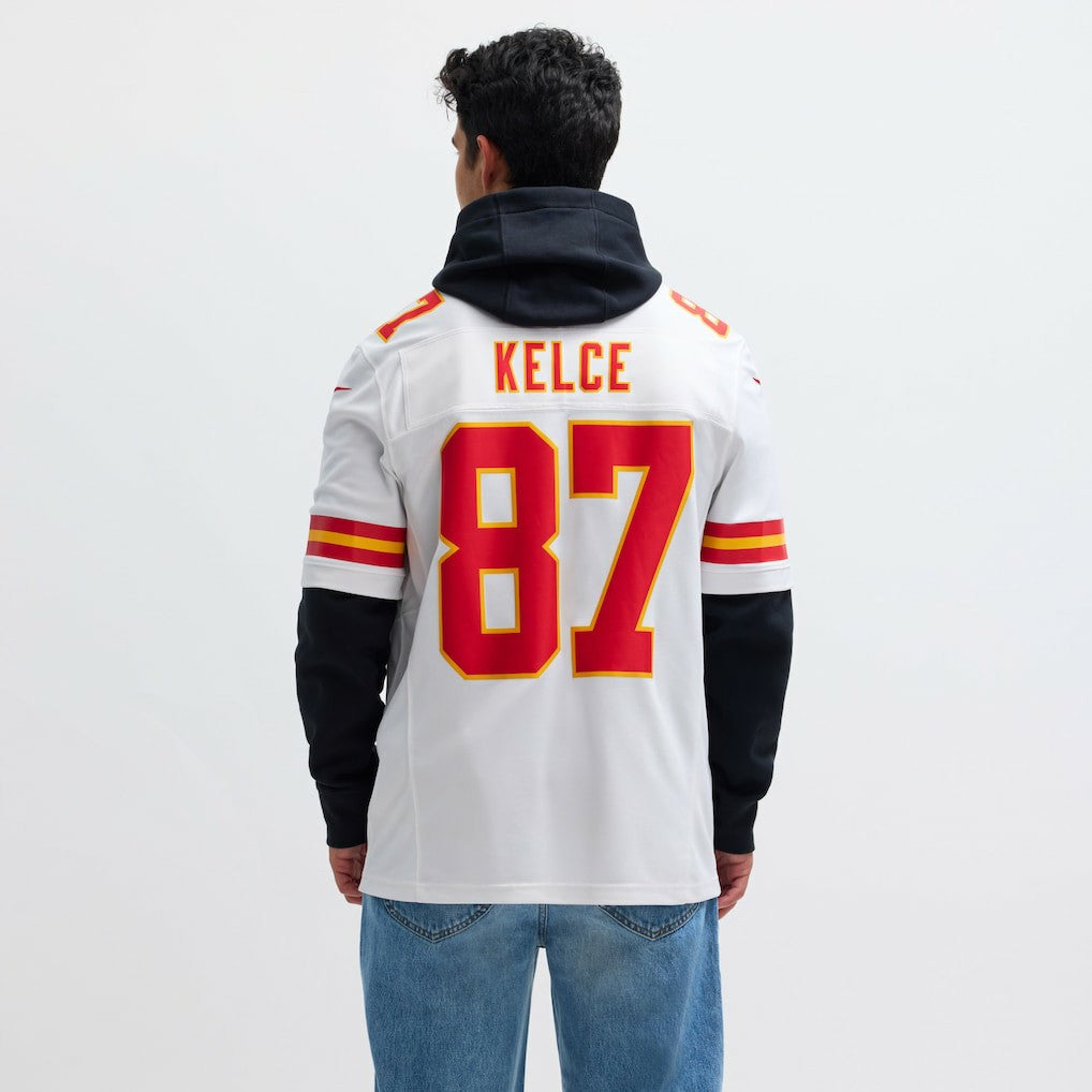 Travis Kelce Kansas City Chiefs Vapor F.U.S.E. Limited Jersey - White sale