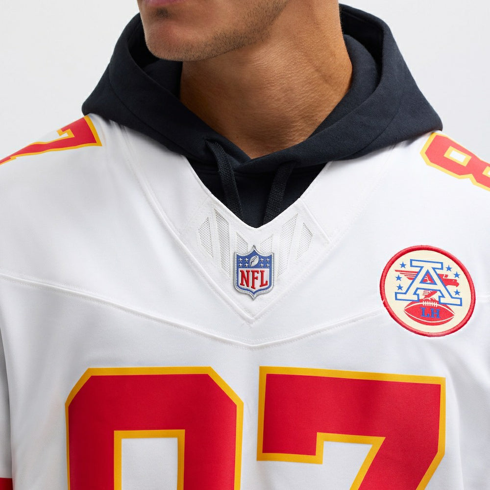 Travis Kelce Kansas City Chiefs Vapor F.U.S.E. Limited Jersey - White sale