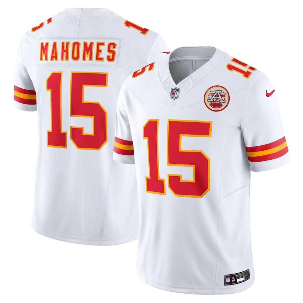 Patrick Mahomes Kansas City Chiefs Vapor F.U.S.E. Limited Jersey - White sale