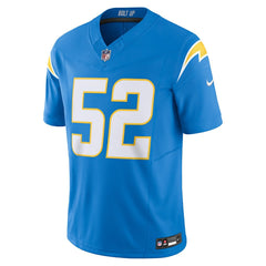 Khalil Mack Los Angeles Chargers Vapor F.U.S.E. Limited Jersey - Powder Blue cheap