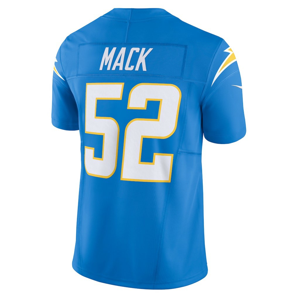 Khalil Mack Los Angeles Chargers Vapor F.U.S.E. Limited Jersey - Powder Blue cheap