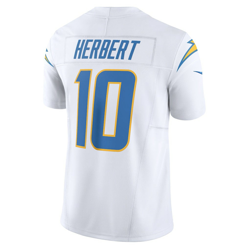 Justin Herbert Los Angeles Chargers Vapor F.U.S.E. Limited Jersey - White for sale