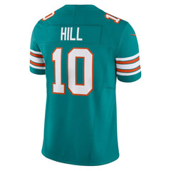 Tyreek Hill Miami Dolphins Vapor F.U.S.E. Limited Jersey - Aqua discount