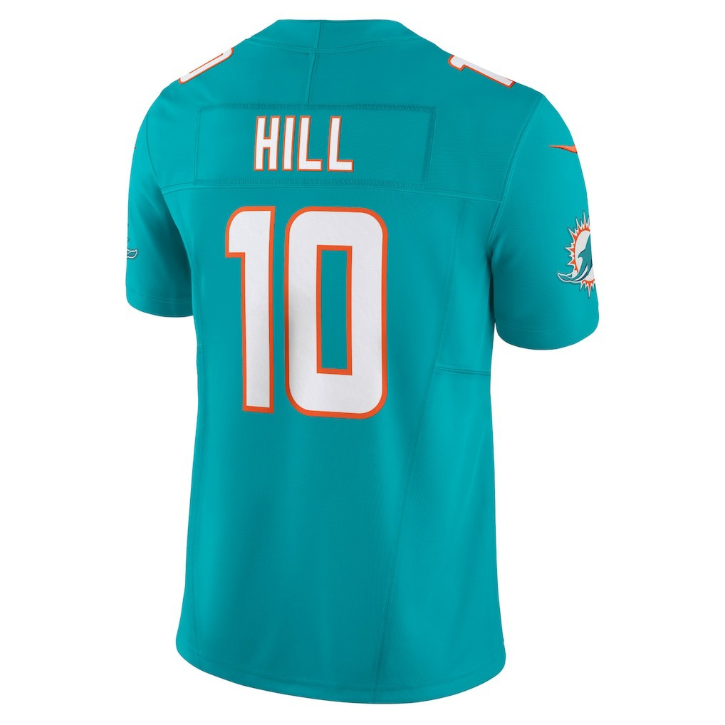 Tyreek Hill Miami Dolphins Vapor F.U.S.E. Limited Jersey - Aqua sale