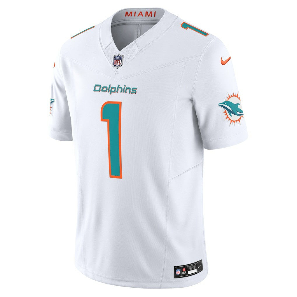 Tua Tagovailoa Miami Dolphins Vapor F.U.S.E. Limited Jersey - White online