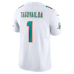 Tua Tagovailoa Miami Dolphins Vapor F.U.S.E. Limited Jersey - White online