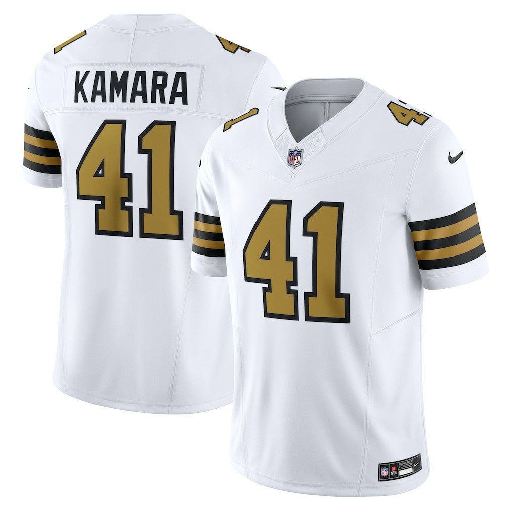 Alvin Kamara New Orleans Saints Alternate Vapor F.U.S.E. Limited Jersey - White discount