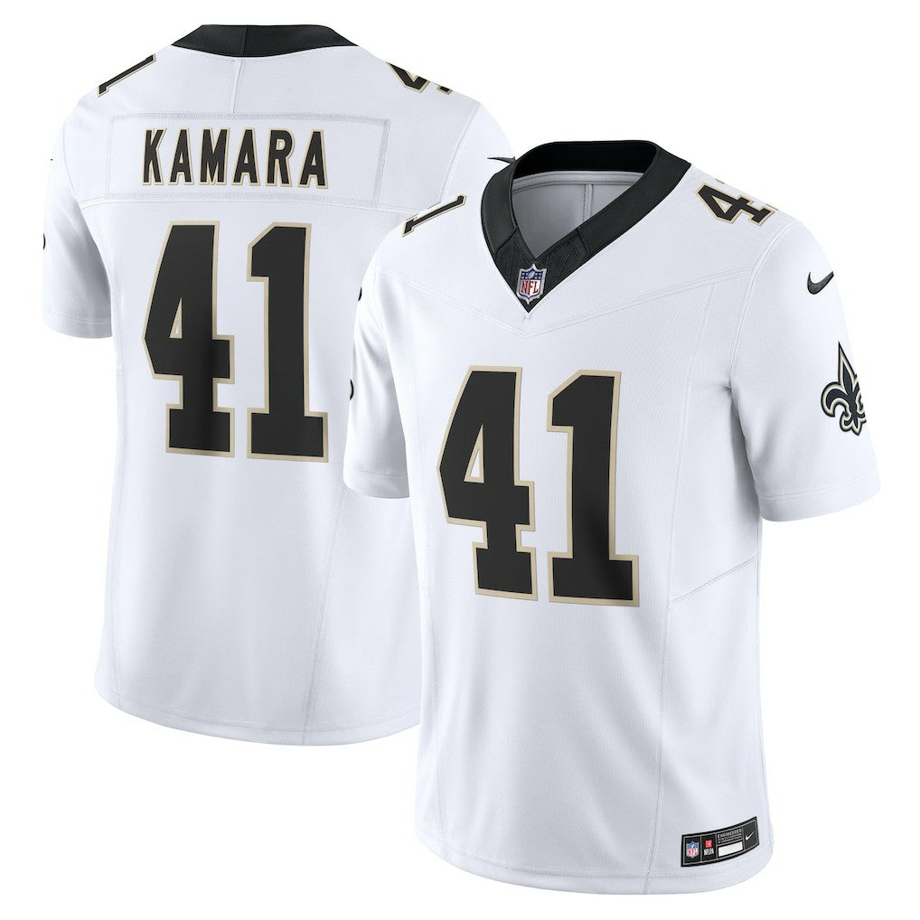 Alvin Kamara New Orleans Saints Vapor F.U.S.E. Limited Jersey - White on sale