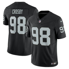 Maxx Crosby Las Vegas Raiders Vapor F.U.S.E. Limited Jersey - Black outlet
