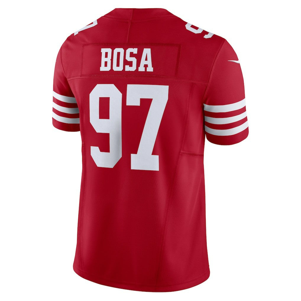Nick Bosa San Francisco 49ers Vapor F.U.S.E. Limited Jersey - Scarlet discount