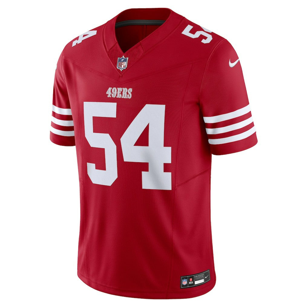 Fred Warner San Francisco 49ers Vapor F.U.S.E. Limited Jersey - Scarlet on sale