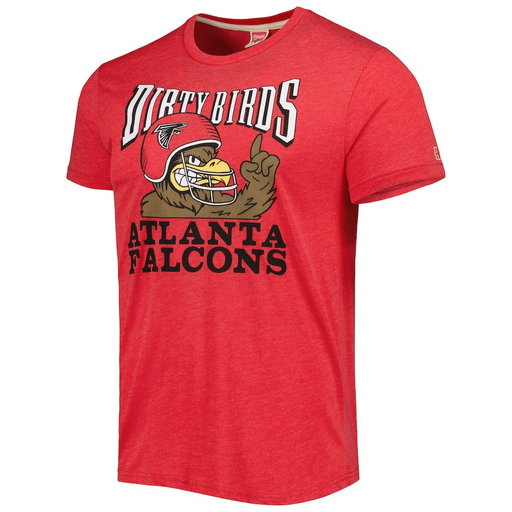 Atlanta Falcons Homage Dirty Birds Hyper Local Tri-Blend T-Shirt - Red outlet