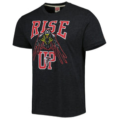Atlanta Falcons Homage Rise Up Hyper Local Tri-Blend T-Shirt - Black discount